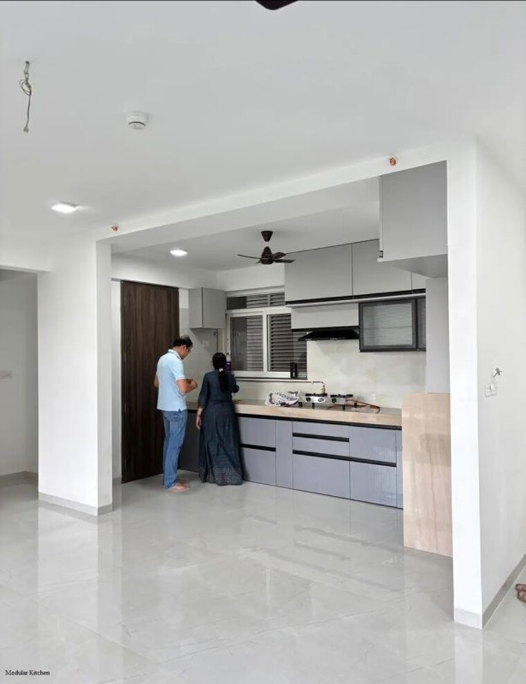 Kitchen, goel-ganga-serio 3 Bedroom 1270 Sq.Ft. Apartment In Kharadi Pune 10312444