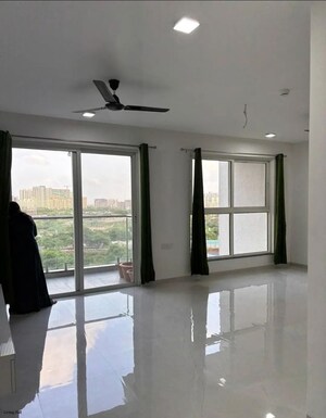 Living Room in 3 BHK Apartment at Goel Ganga Serio, Kharadi – for Rent