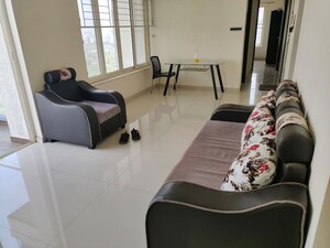 Living Room in 2 BHK Apartment at Pharande Puneville, Punawale – for Rent