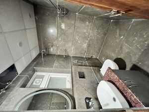 Kitchen in 3 BHK Builder Floor at Sushant Lok I – for Rent