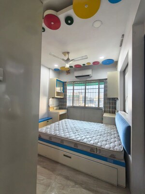 Bedroom in 3 BHK Apartment at Gundecha Altura, Kanjurmarg West – for Rent