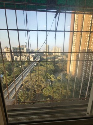 Balcony in 3 BHK Apartment at Gundecha Altura, Kanjurmarg West – for Rent