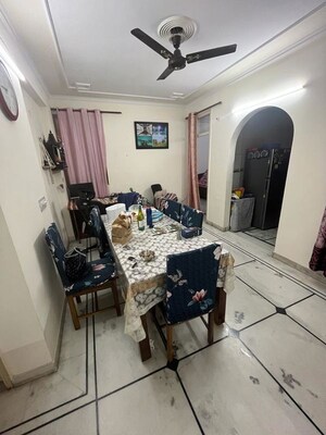 Living Room in 3 BHK Apartment at Shri Banke Vihari, Sector 56 – for Rent