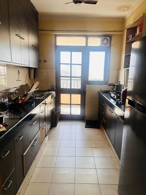Kitchen in 3 BHK Apartment at Shri Banke Vihari, Sector 56 – for Rent