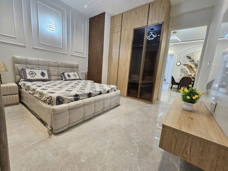 Bedroom, ambala highway 3 Bedroom 150 Sq.Yd. Apartment In Ambala Highway Zirakpur 10312515