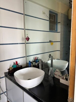 Bathroom in 1 BHK Apartment at Anand Heights, Wadala – for Rent