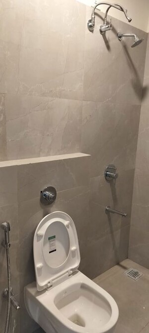 Bathroom in 1 BHK Apartment at Anand Heights, Wadala – for Rent