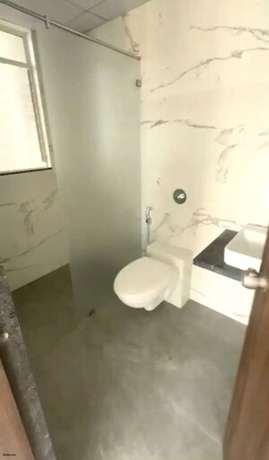 Bathroom in 3 BHK Apartment at Goel Ganga Serio, Kharadi – for Rent