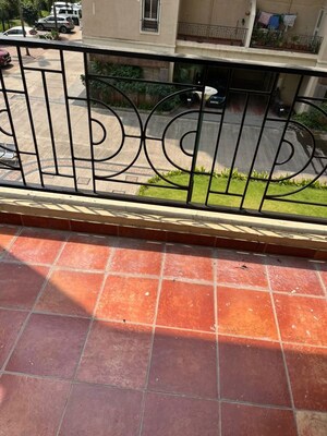 Balcony in 3 BHK Apartment at Nyati Evita, Dhanori – for Rent