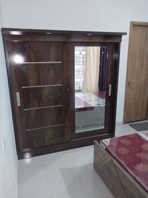 Master Bedroom in 2 BHK Apartment at Rama Fusion Towers, Hinjewadi – for Rent