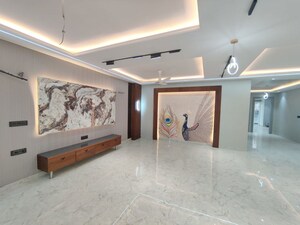 Kitchen in 4 BHK Builder Floor at Green Fields Colony – for Rent