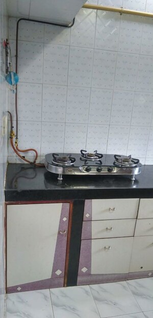 Kitchen in 1 RK Apartment at Dolphin CHS Parel, Parel – for Rent
