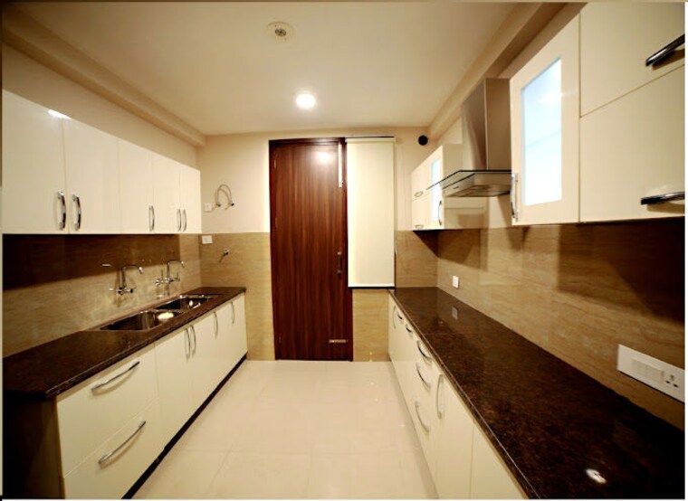 Kitchen, ambala highway 3 Bedroom 1950 Sq.Ft. Apartment In Ambala Highway Zirakpur 10312607