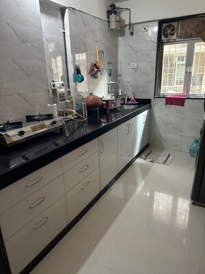Kitchen in 1 RK Apartment at Vile Parle East – for Rent