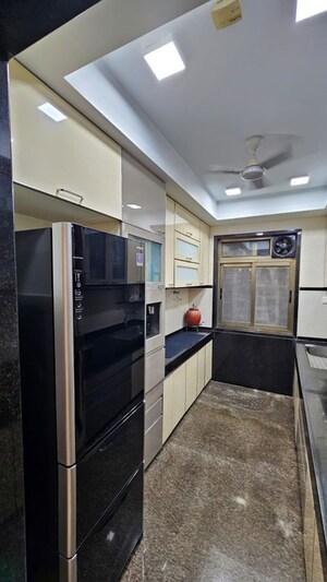 Kitchen in 2.5 BHK Apartment at Kalpataru Aura, Ghatkopar West – for Rent