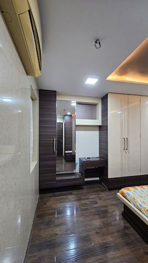 Building Lobby in 2.5 BHK Apartment at Kalpataru Aura, Ghatkopar West – for Rent