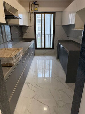 Kitchen in 2 BHK Apartment at Trishabh Greens, Chembur – for Rent