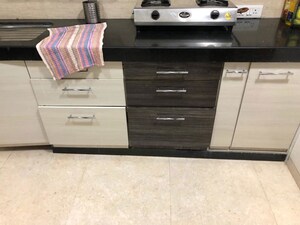 Kitchen in 3 BHK Apartment at K Raheja Interface Heights, Malad West – for Sale