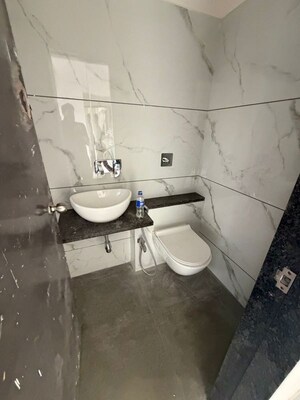 Bathroom in 3 BHK Apartment at Shubham Trident, Chembur – for Rent