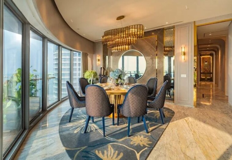 Living Room, lodha-world-one 3 Bedroom 2200 Sq.Ft. Apartment In Worli Mumbai 10312732