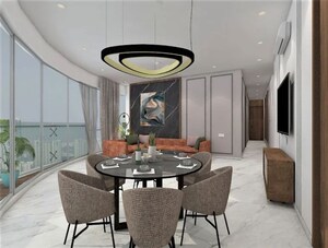 Team Area in 3 BHK Apartment at Lodha World One, Worli – for Rent