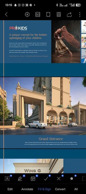 2 BHK Apartment – Exterior View View at Sukhwani Kingsley, Thergaon - for Rent