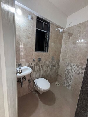 Bathroom in 1 BHK Apartment at Parijat Monte Verita, Borivali East – for Rent