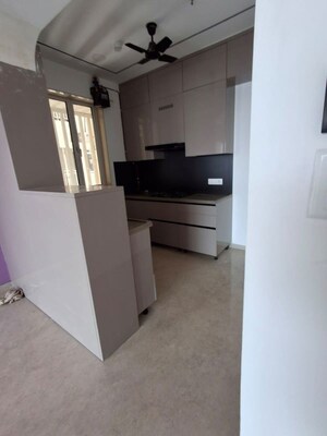 Kitchen in 2 BHK Apartment at Aurum Q Residences, Ghansoli – for Rent