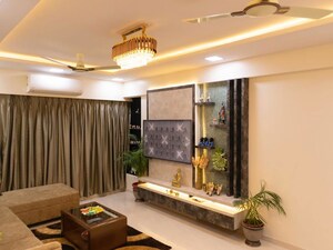 Living Room in 2 BHK Apartment at Simran Heights Chembur, Chembur – for Rent