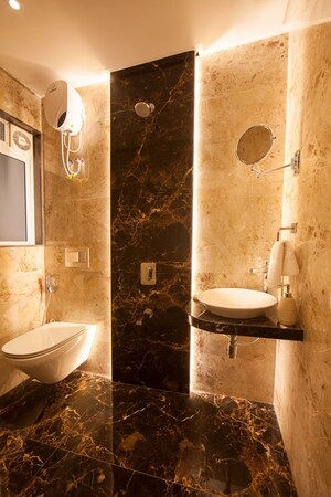 Bathroom in 2 BHK Apartment at Dotom Domain, Govandi East – for Sale