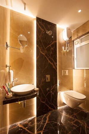 Bathroom in 2 BHK Apartment at Dotom Domain, Govandi East – for Sale