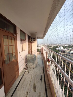 Balcony in 4 BHK Apartment at Apex Apartments, Sector 45 – for Rent
