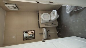 Bathroom in 1 BHK Apartment at DAH Greentech NX One, Tech Zone 4 Greater Noida – for Rent