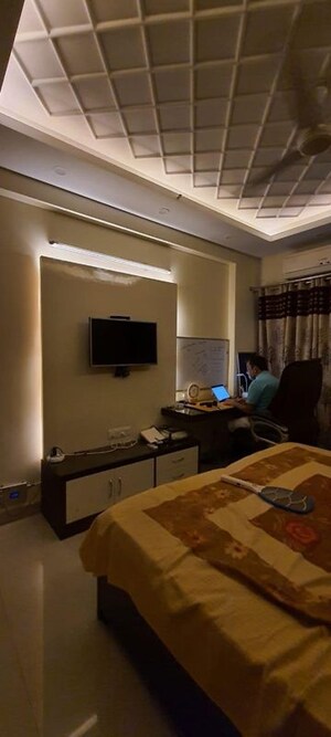 Bedroom in 3.5 BHK Apartment at Purvanchal Royal Park, Sector 137 – for Sale