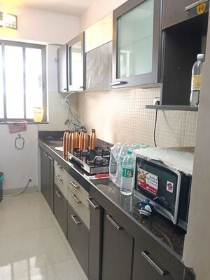 Kitchen in 2 BHK Apartment at Tharwani Heritage, Kharghar Sector 7 – for Rent