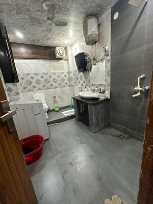 Bathroom in 3 BHK Apartment at Abul Fazal Enclave Part 1 – for Sale