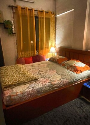 Bedroom in 2 BHK Apartment at Ashok Residency, Dhayari – for Sale