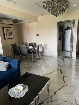 Living Room in 3 BHK Apartment at Swastik Solitaire, Chembur – for Rent