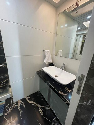 Bathroom in 3 BHK Apartment at Swastik Solitaire, Chembur – for Rent