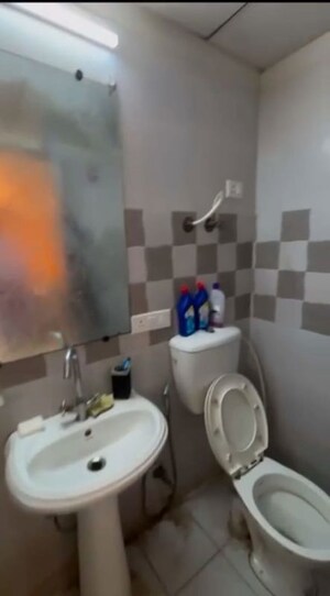 Bathroom in 2 BHK Apartment at Gaur City 7th Avenue, Sector 4 Greater Noida – for Rent