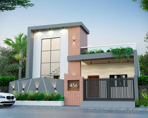 3 BHK Villa – Exterior View View at Ayodhya - for Sale