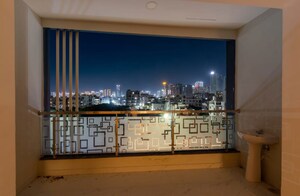 3 BHK Apartment – Exterior View View at Narsingi - for Rent