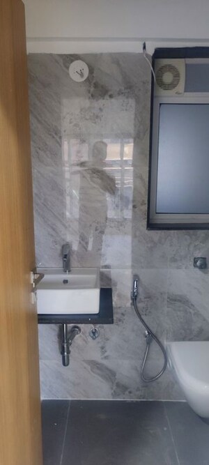 Bathroom in 2 BHK Apartment at UK Iridium, Kandivali East – for Rent
