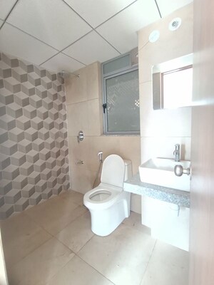 Bathroom in 3 BHK Apartment at Kalpataru Immensa B, Kolshet Road – for Rent