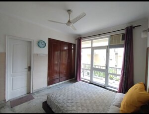 Bedroom in 3 BHK Builder Floor at Sushant Lok Iii – for Rent