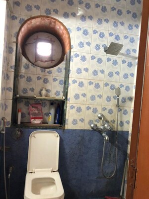 Bathroom in 2 BHK Apartment at Rag Megh Malhar, Goregaon East – for Rent
