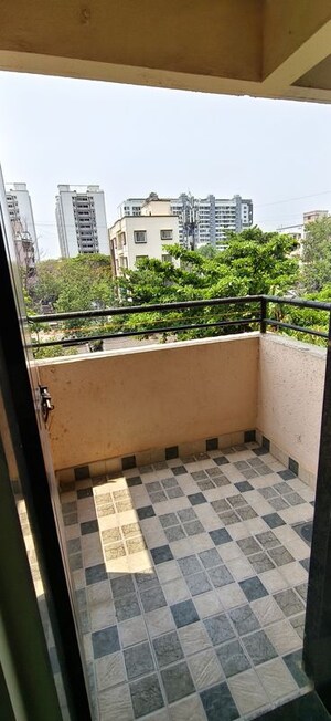 Balcony in 1 BHK Apartment at Wadgaon Sheri – for Rent