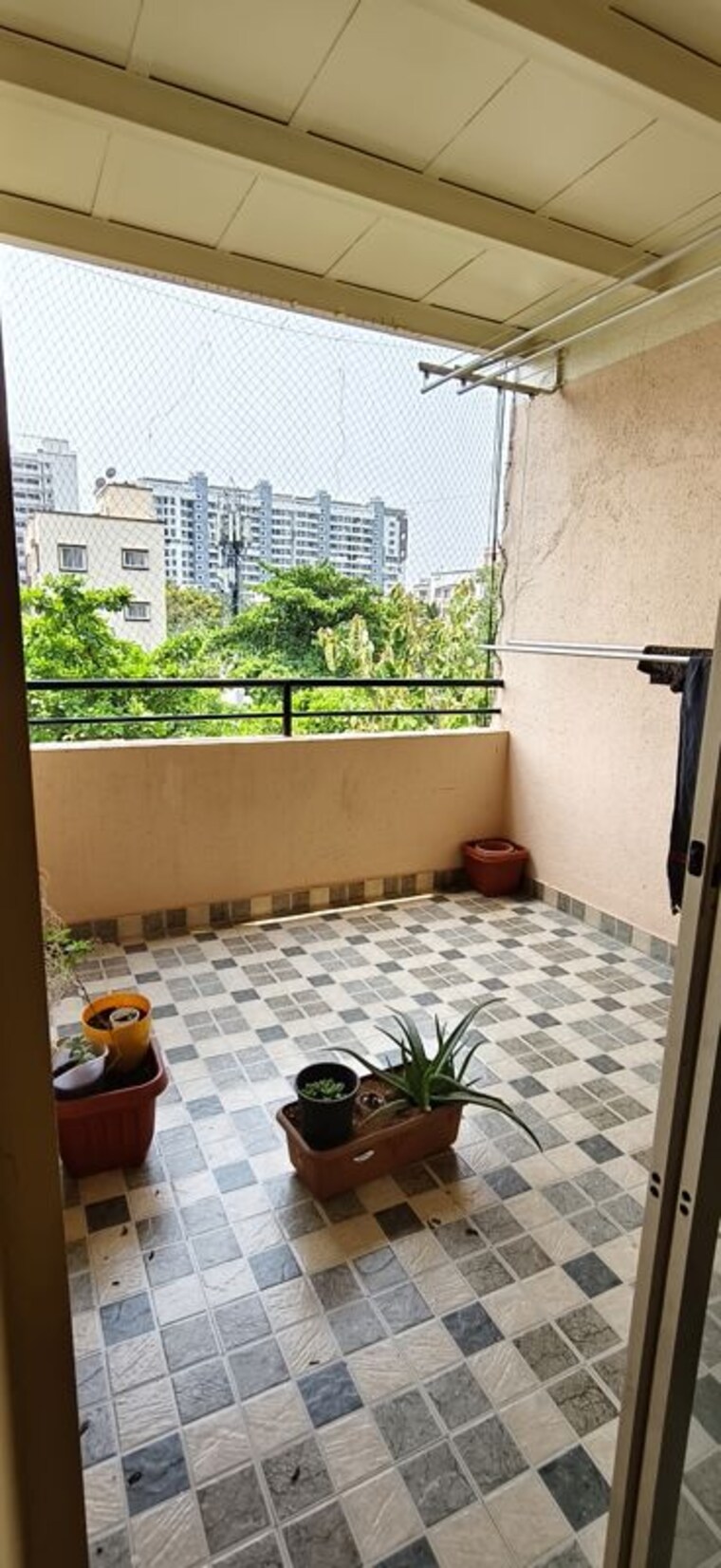 Balcony, wadgaon sheri 1 Bedroom 624 Sq.Ft. Apartment In Wadgaon Sheri Pune 10313000
