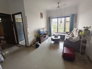 Living Room in 2 BHK Apartment at Interface Building, Malad West – for Rent