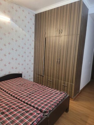 Bedroom in 3 BHK Builder Floor at Sushant Lok I – for Rent